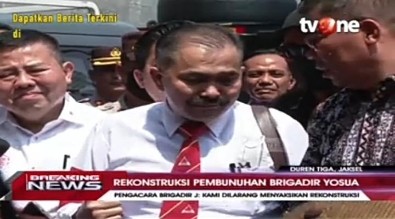 Pengacara Brigadir J Protes Dilarang Mengikuti Rekonstruksi
