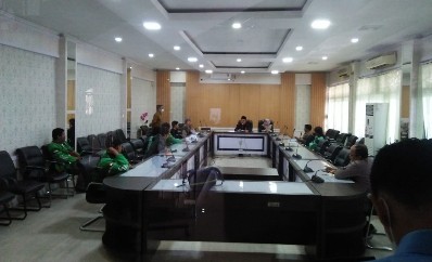 Aspirasi Pengemudi Ojol yang demo ditampung DPRD Kota Jambi