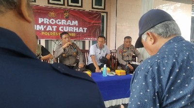 Kapolsek Kota Baru Dengar Curhat dan Aspirasi Warga Terkait