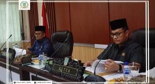 DPRD Kota Jambi Gelar Rapat Paripurna