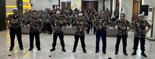 Pengurus Biro PD V KB  dan Biro PD V Wanita FKPPI Jambi Dilantik