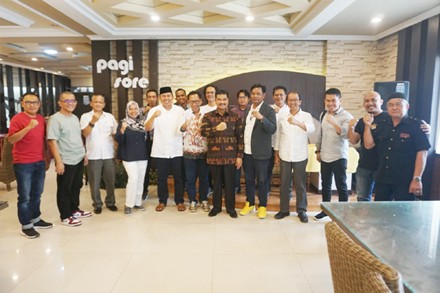 Jelang HPN Pengurus SMSI Provinsi Jambi Silaturahmi dengan Dewan Pembina dan Dewan Penasehat