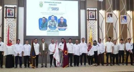 Pengurus SMSI, LBH SMSI dan MCM Provinsi Kalsel Resmi Dilantik