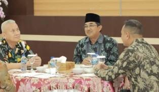 Bupati Tanjab Barat Sambut Kedatangan Asisten Deputi KemenkoPolhukam