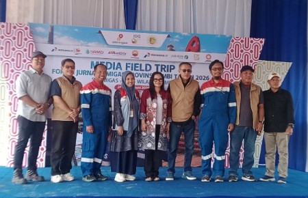 FJM Jambi Bersama SKK Migas Gelar Media Field Trip 2026