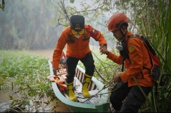 Tinjau Karhutla di TN Berbak Sembilang dan Tahura, Al Haris Apresiasi Perjuangan Petugas