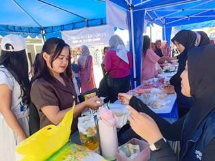 Pasar Murah Serbu Penutupan TMMD 129 Bojonegoro di Kesongo