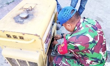 Aksi Cepat Satgas TMMD 129 Bojonegoro: Ketika Mesin Penggerak Tak Boleh Padam di Kesongo