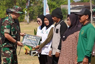 Mahasiswa KKNTK Unigoro Siap Bersinergi Sukseskan TMMD ke-129 di Desa Kesongo